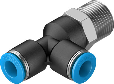 10485222 FESTO T-INSTEEKSCHROEFKOPPELING QSTL-3/8-8 153122