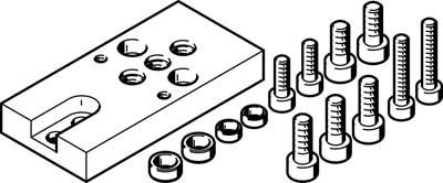 10480502 FESTO  ADAPTERKIT HMSV-52 548782