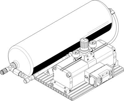 10632476 FESTO DRUKBOOSTER DPA-100-10-CRVZS20 552936