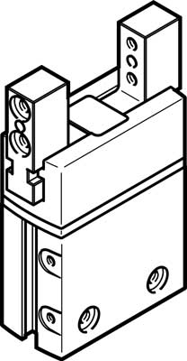 10632385 FESTO PARALLELGRIJPER DHPS-10-A-NO 1254041