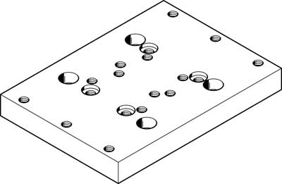 10481226 FESTO ADAPTERPLATENKIT HAPB-20/25 192691