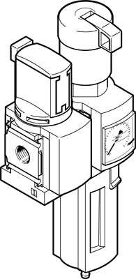 11104285 FESTO  VERZORGINGSEENHEDEN (COMB) MSB4-1/4:C3:J120-WP 8042668