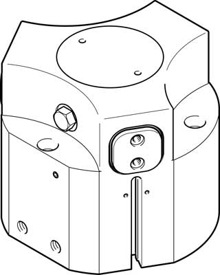 10633555 FESTO DRIEPUNTSGRIJPER HGDD-80-A-G2 1163051