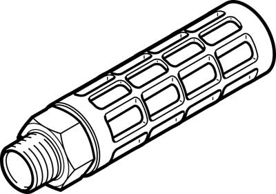 10187725 FESTO  GELUIDDEMPER U-1-B 151990