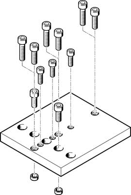 10480501 FESTO  ADAPTERKIT HMSV-51 548781