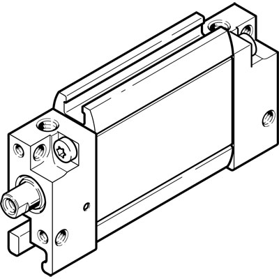 10303634 FESTO VLAKKE CILINDER DZF-12-25-P-A 164004