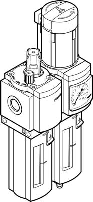 10765875 FESTO VERZORGINGSEENHEDEN (COMBINATIE) MSB4-1/4-FRC5:J1M1-Z 531118