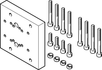 11033857 FESTO ADAPTERKIT DHAA-D-L-32-G7-20 562153