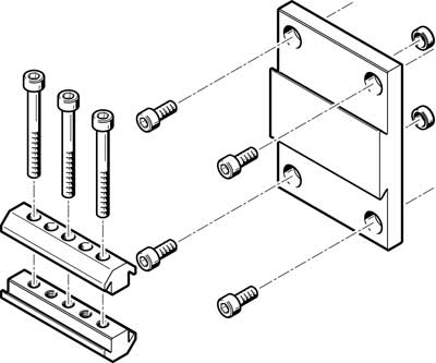 FESTO adapterkit DHAA-D-L