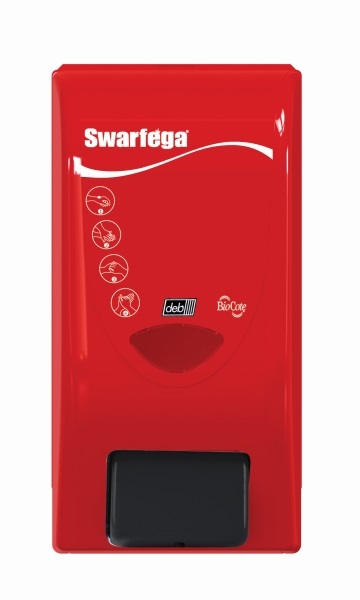 11136332 DEB ZEEPDISPENSER 4L ROOD SWA4000D