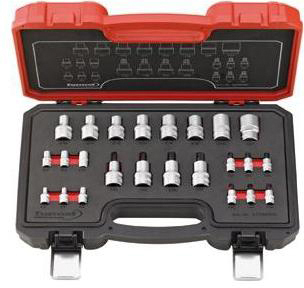 FORMAT dopsleutel set torx 1/4 en 1/2 6129